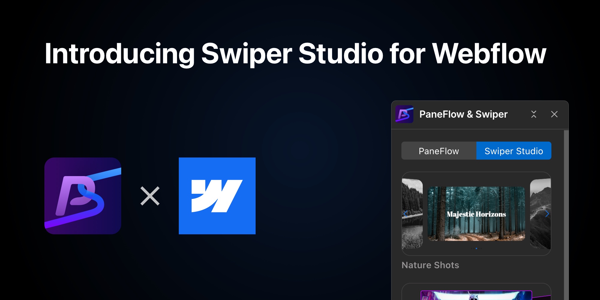 Introducing Swiper Studio for Webflow
