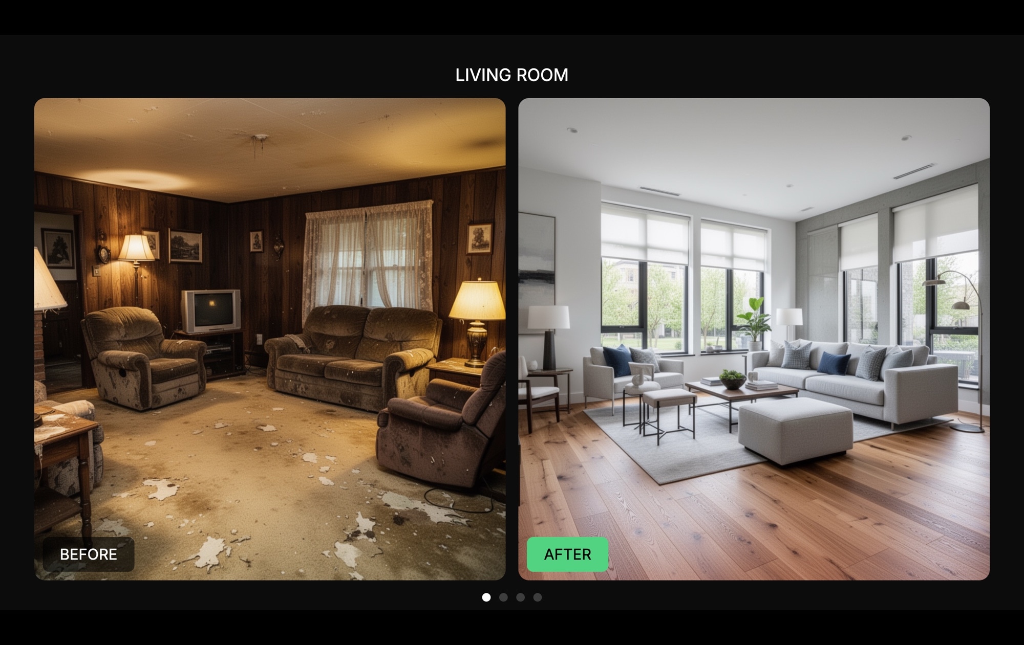 Before / After - Home Renovation
