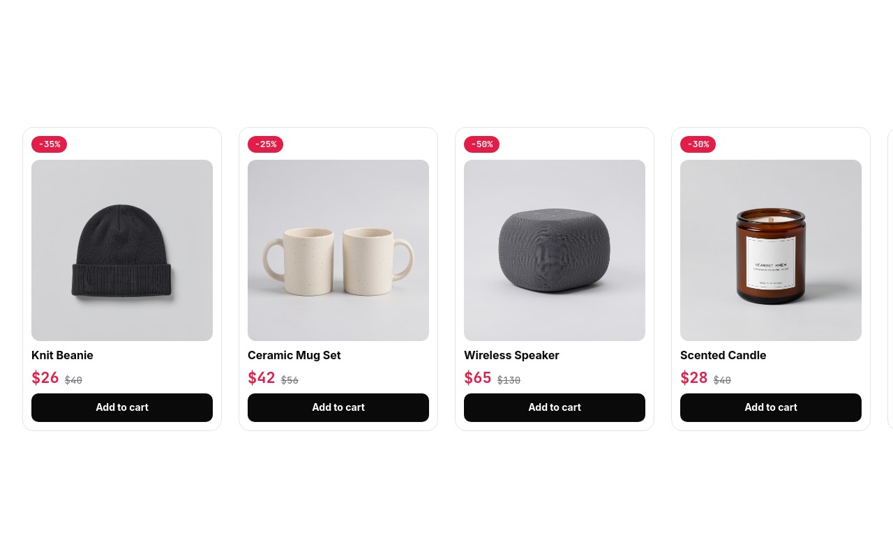 Black Friday Deal Grid