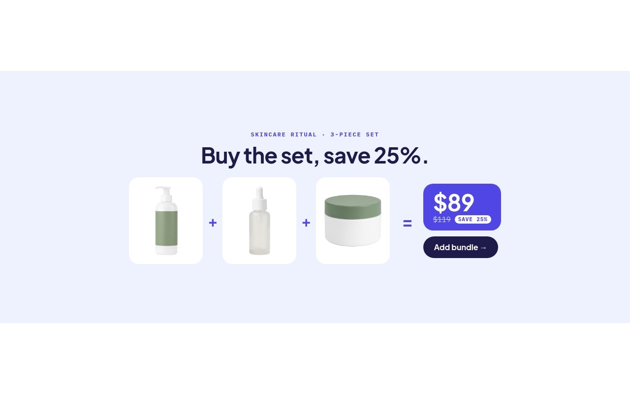 Bundle & Save