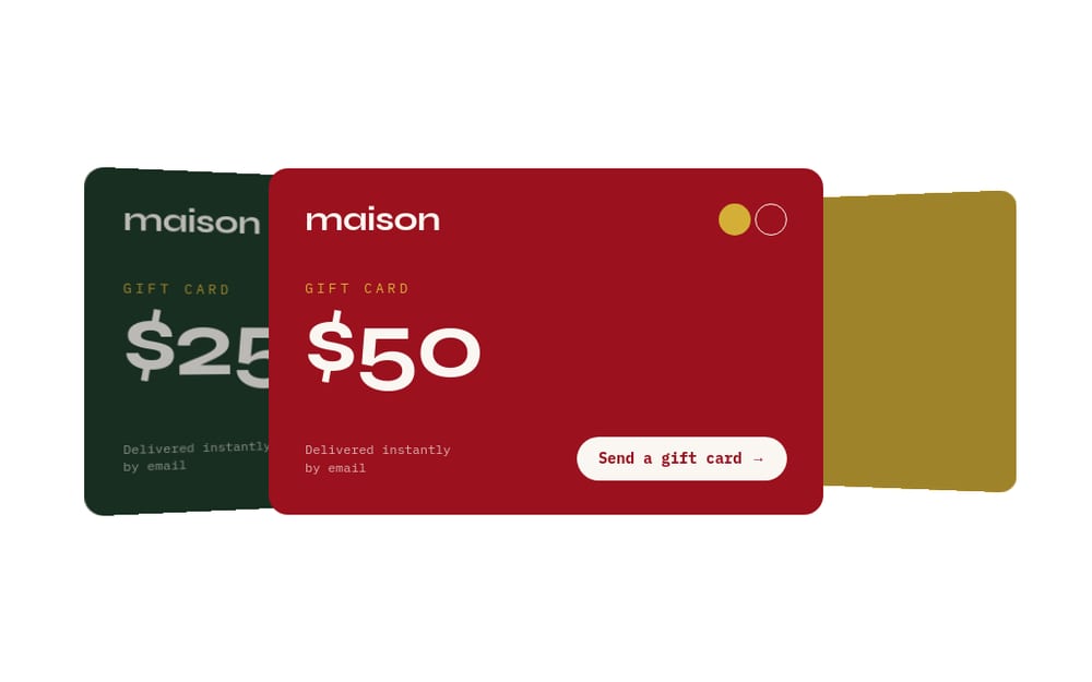 Gift Card Promo - slide 2