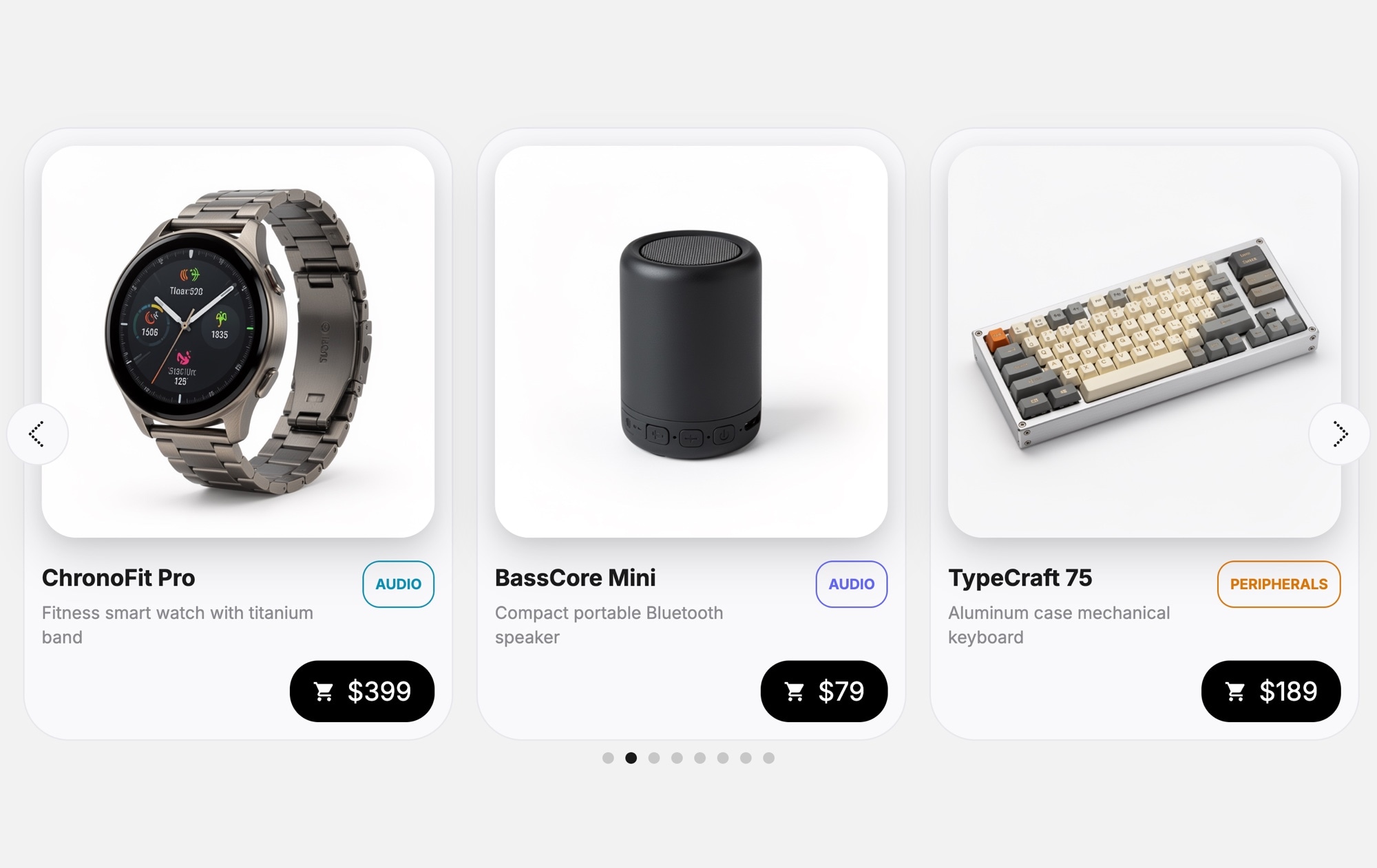Products - Tech Devices - Buttons