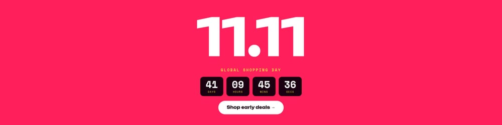 Singles' Day 11.11 - slide 1